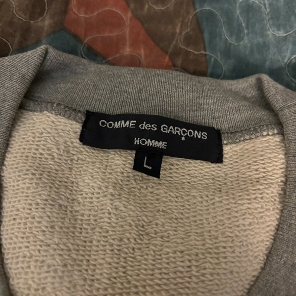 Comme Des Garcons Homme Sweatshirt Grey - Picture 4 of 6